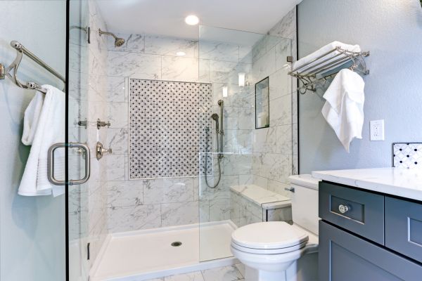 Shower Base Installation in Lorain